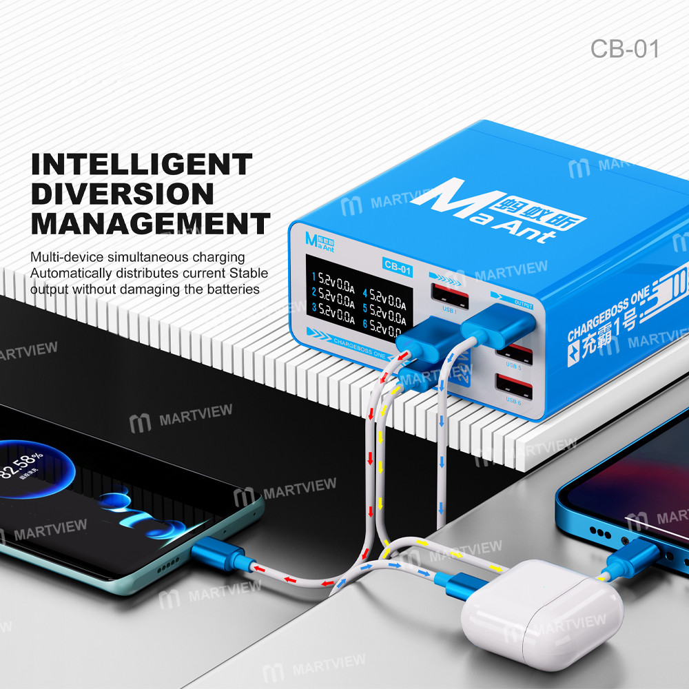 maant cb-01-chengba-no1-multi-port-desktop-mini-pdqc-digital-display-fast-charging-station-7