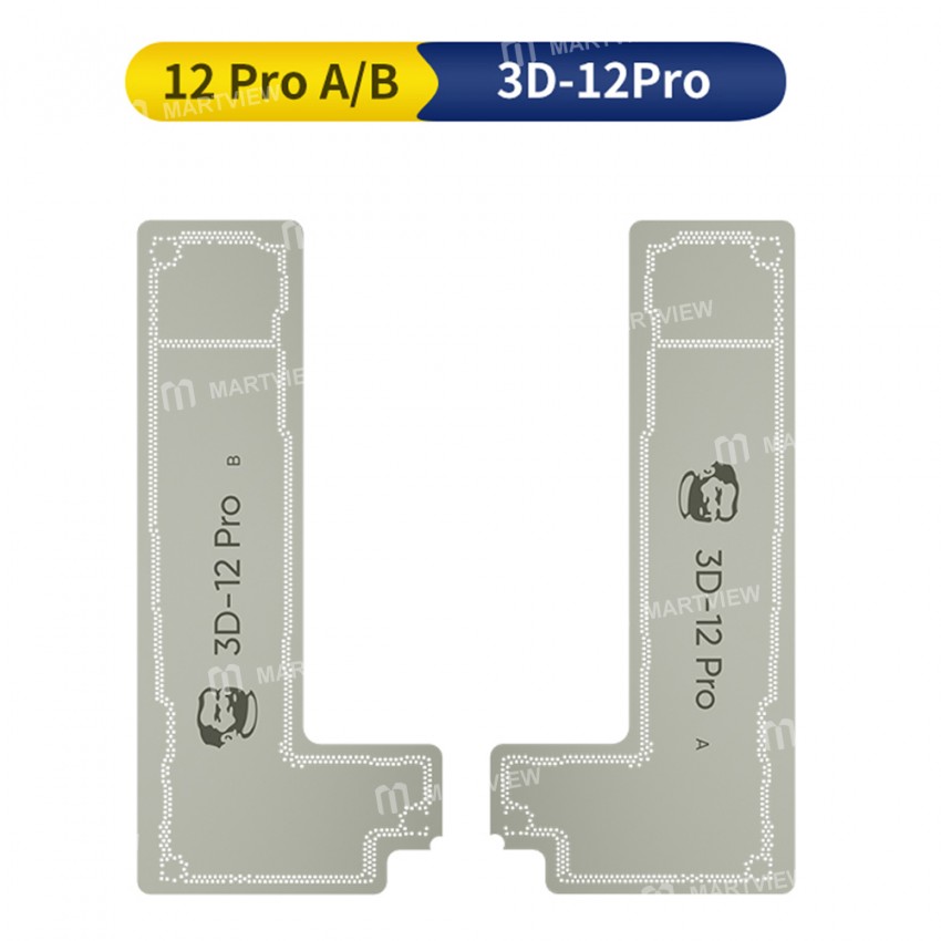 Mechanic 3D Middle Layer Motherboard Double-sided Reballing Stencil for iPhone 12 Full Series