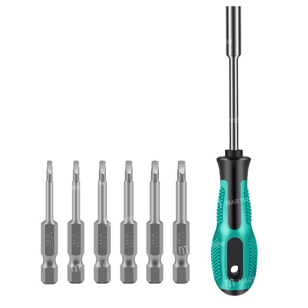 635mm hex-shank-s2-steel-magnetic-concave-triangular-special-shaped-bit-with-handle-3