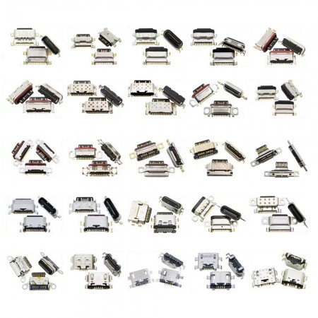Replacement Tail Plug (Charging Port) for Xiaomi / Redmi Mobile Phone Series - 3Pcs