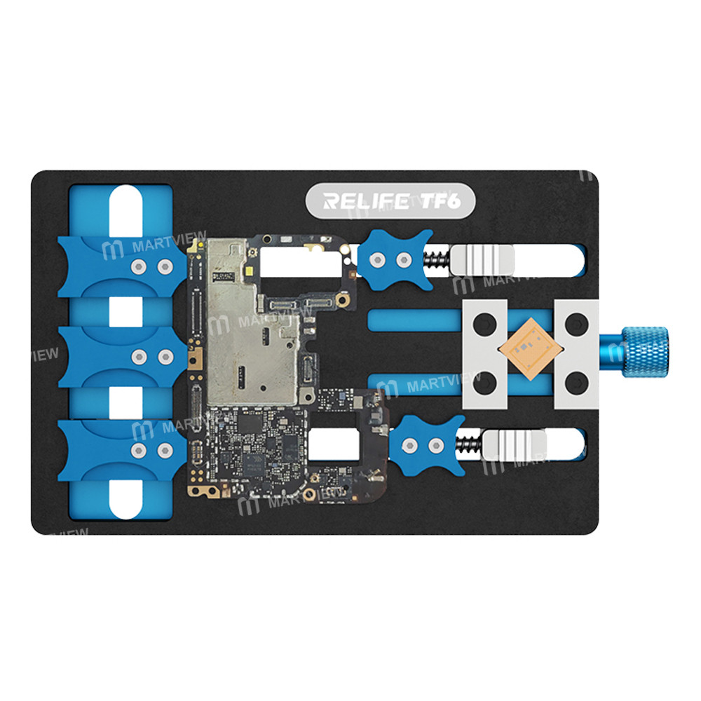 relife tf6-integrated-dual-clamp-repair-fixture-compatible-with-dual-layer-non-standard-motherboards