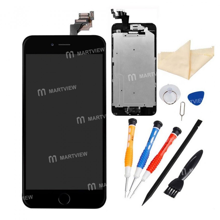 Replacement LCD Screen Touch Digitizer LCD Display With Spareparts Home Button Earphone Camera & Etc