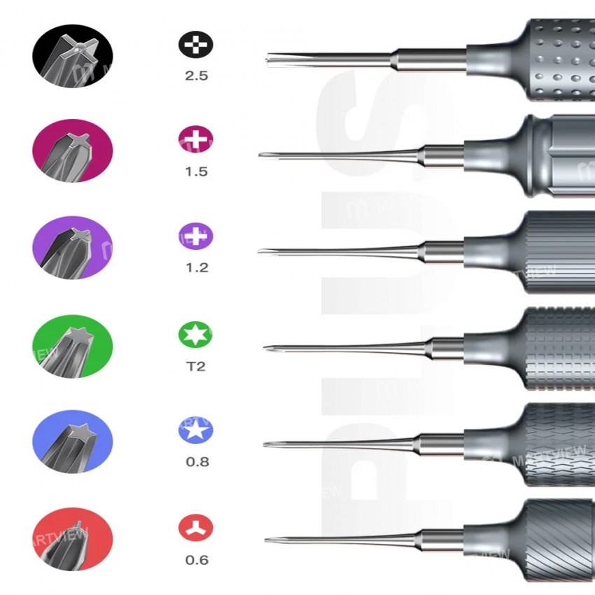 mechanic kingkong-plus-colorful-high-hardness-magnetic-precision-screwdriver-set-6