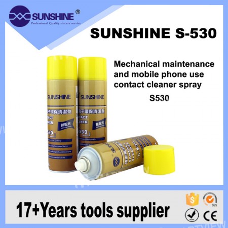 Sunshine S-530 Contact Cleaner Spray Mechanical Maintenance