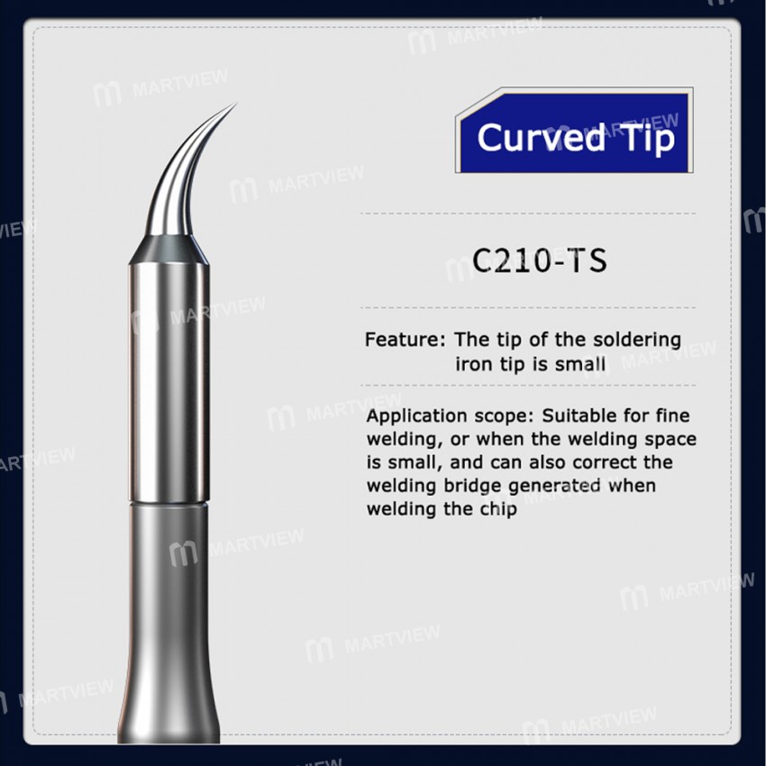 mechanic c210-sk-ts-ti-lead-free-integrated-soldering-iron-tips-for-mechanic-c211-soldering-station-