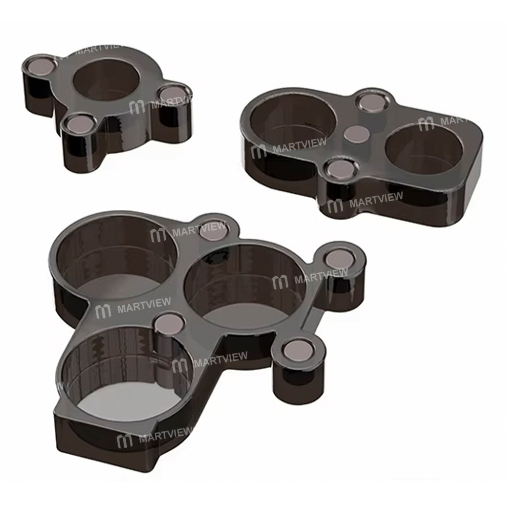 luowei lw-125-anti-scratch-dust-proof-back-camera-lenses-protective-cover-set-for-iphone-x-17pm-11