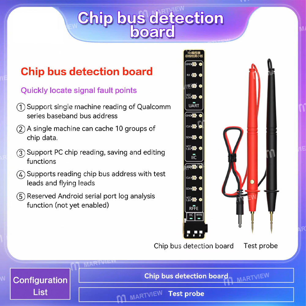 i2c a8s-i6s-programmer-battery-dot-matrix-original-color-earpiece-camera-face-id-repair-boards-16