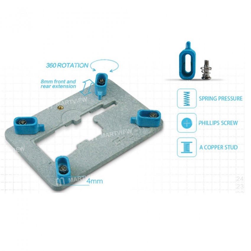 G-Lon SS-601X Double Side Use Motherboard Test Fixture PCB Fixture Platform for iPhone X