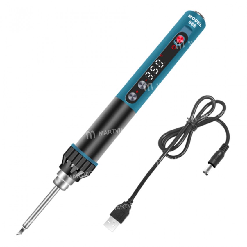 CXG 968 USB Portable Adjustable Temperature Electric Soldering