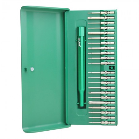 LAOA 22-in-1 Magnetic Precision Screwdriver Set with S2 Material Bits for Mobile Phone / Watch Repair