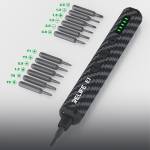 relife e1-powerful-carbon-fiber-electric-screwdriver-set-with-12pcs-s2-steel-bits-8