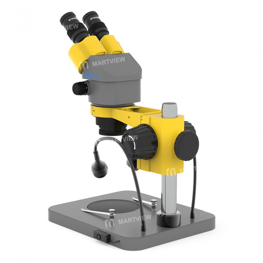 Kailiwei 0655EI 6X-55X Double Light Zoom Industrial Stereo Microscope for BGA Welding Phone Repair