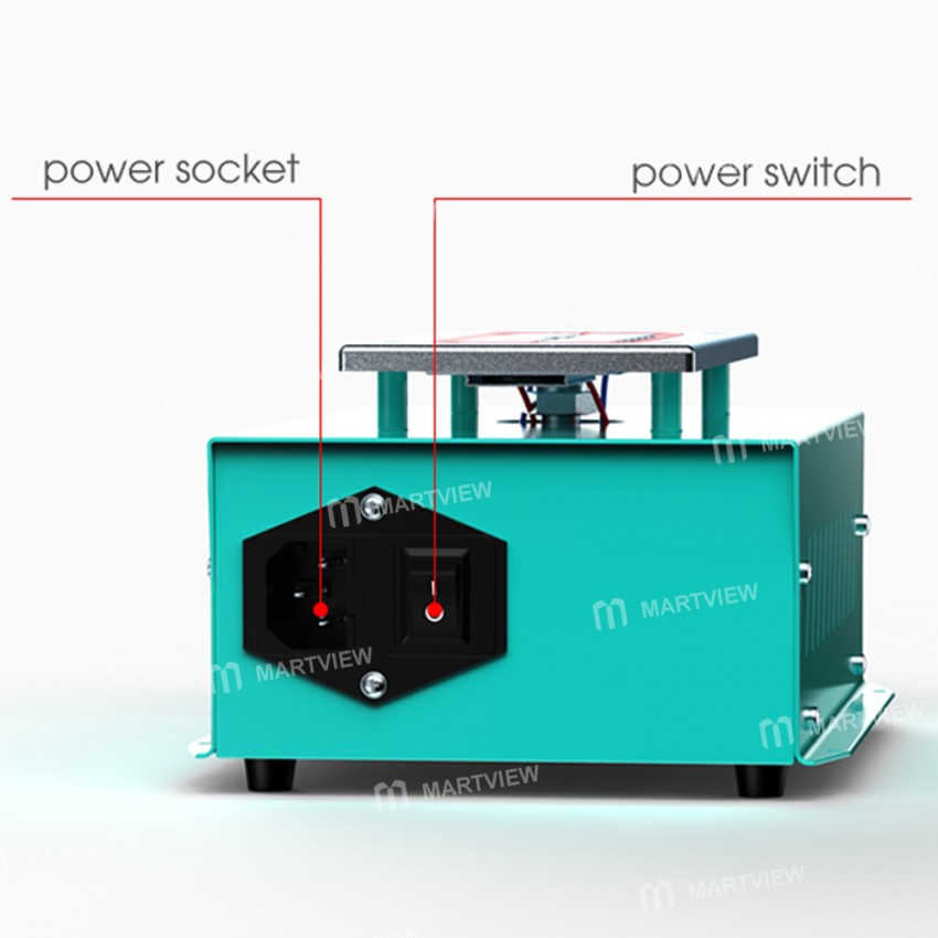 RF4 7-inch Phone LCD Touch Screen Separator Machine Build-in Vacuum Pump for iPhone/Samsung/Huawei