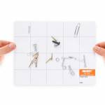 JAKEMY JM-Z09 Screw Magnetic Work Pad with Marker Pen Eraser for Phone Laptop Tablet Repair