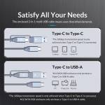 Orico USB3.2 Gen2 to Type-C 10Gbps M.2 NVMe SSD Enclosure Built-in Metal Heat Solid