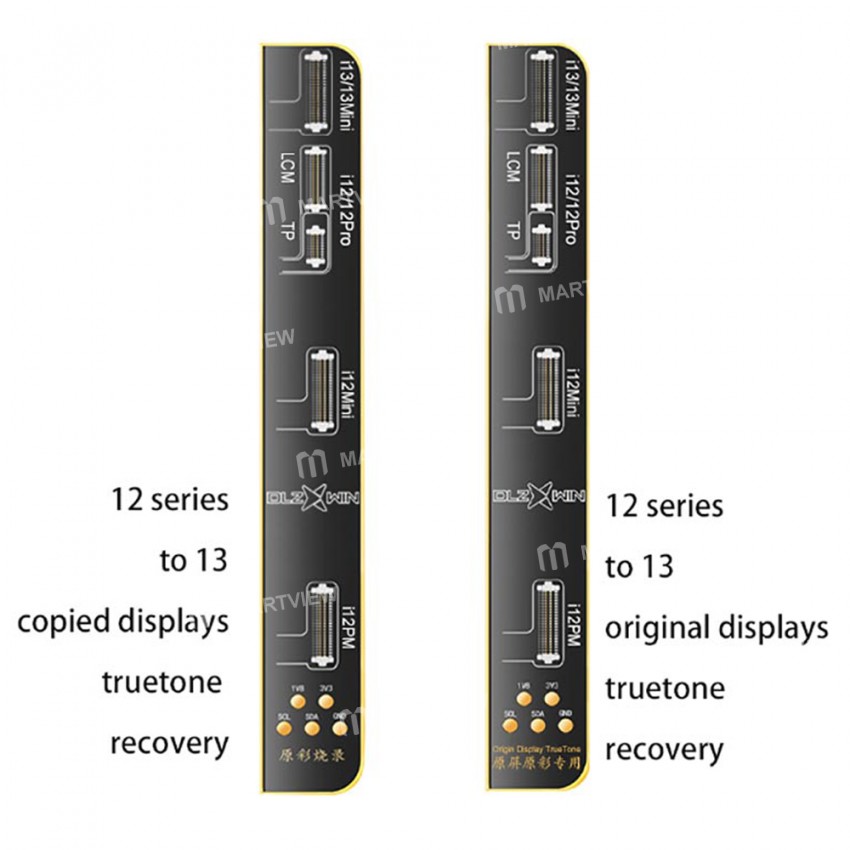 DL R100P Multifunctional Original Color Recovery Tester for iPhone 12 Full Series / 13 / 13 Mini