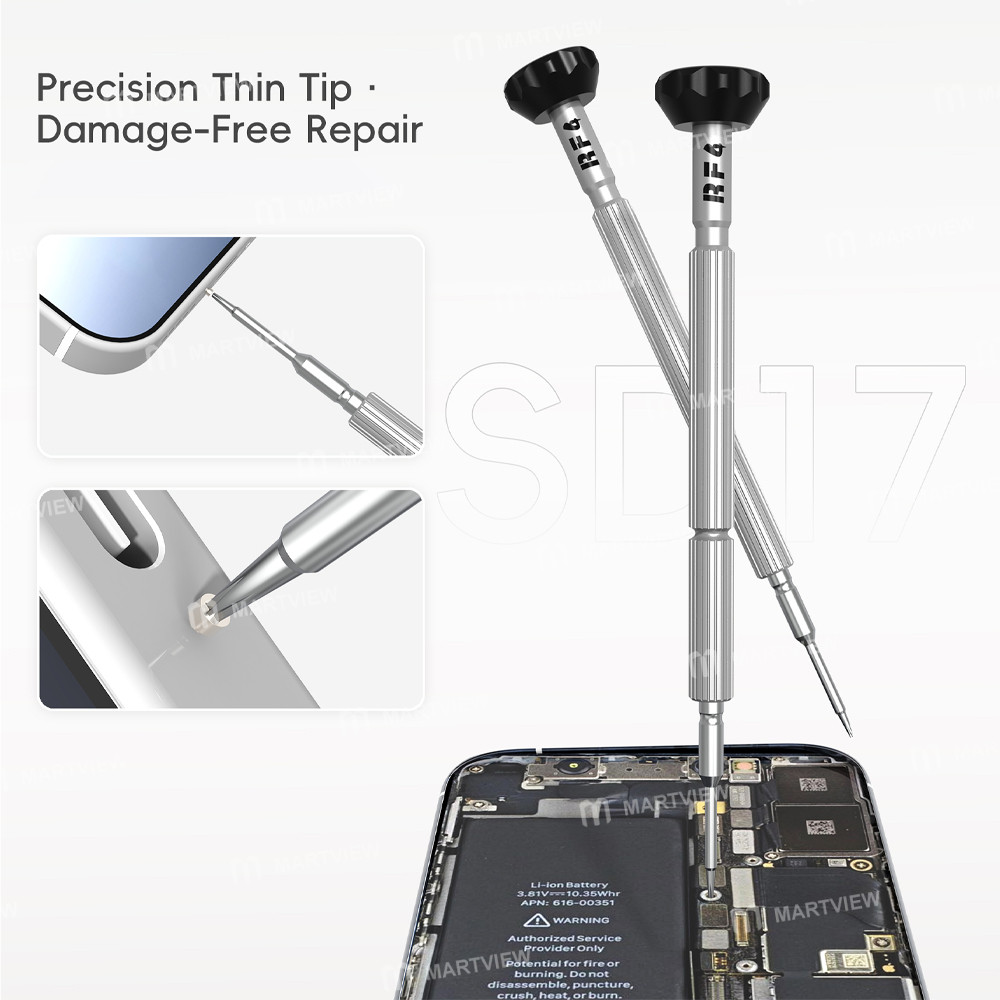 rf4 rf-sd17-6-in-1-strong-magnetic-s2-alloy-steel-2d-screwdriver-set-for-iphone-repair-5