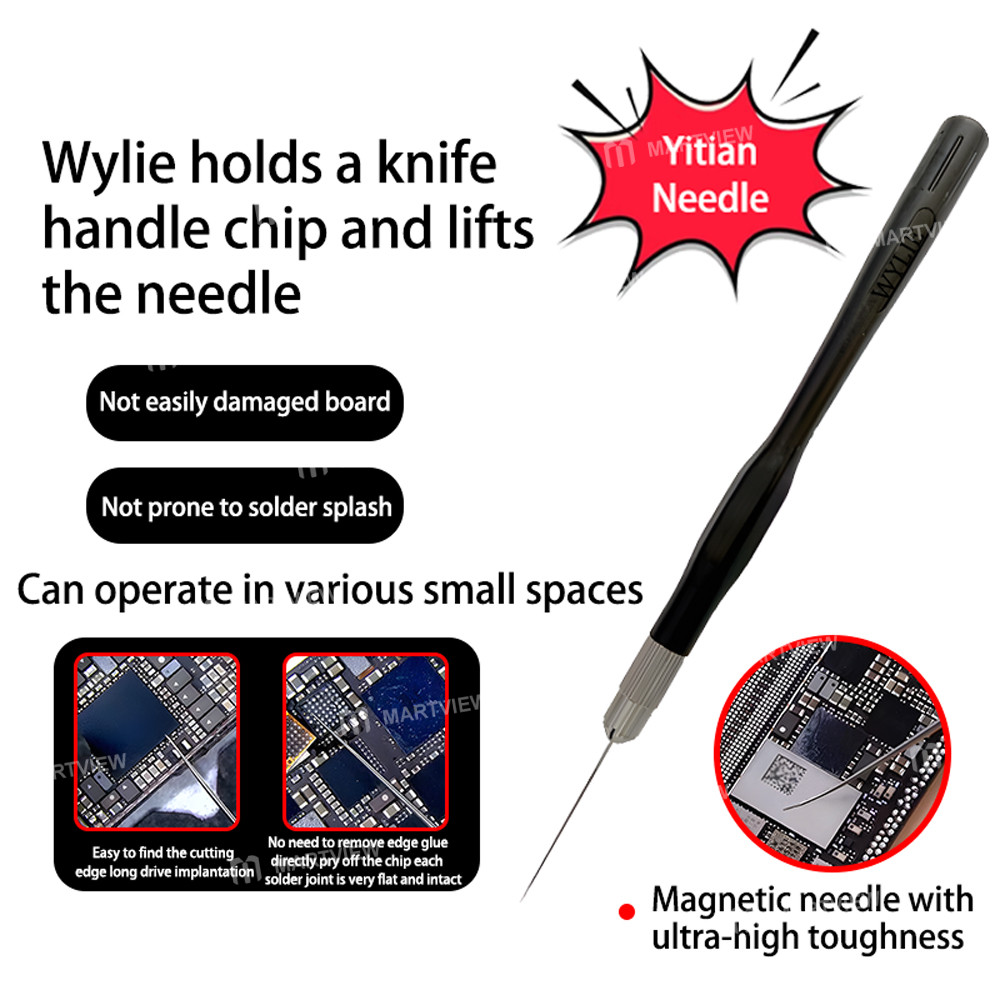 wylie wl-207f-yitian-needle-ultra-fine-high-toughness-chip-pry-tool-for-motherboard-cpu-ic-disassemb