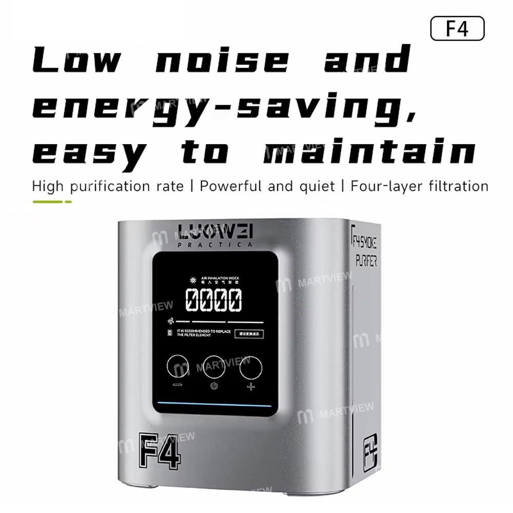 luowei lw-f4-black-hole-portable-high-performance-smoke-purifier-with-real-time-pm25-display-4