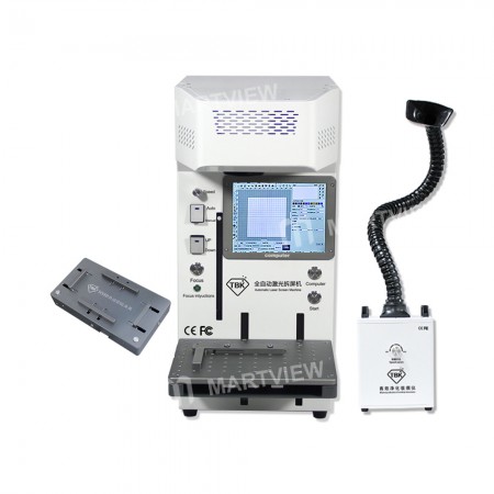TBK 958A Laser Cutting Machine with Air Cleaner Smoking Instrument