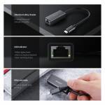 Orico XC-R45 Type-C to RJ45 Gigabit Ethernet Adapter Supports 1000Mbps Network Broadband Connection