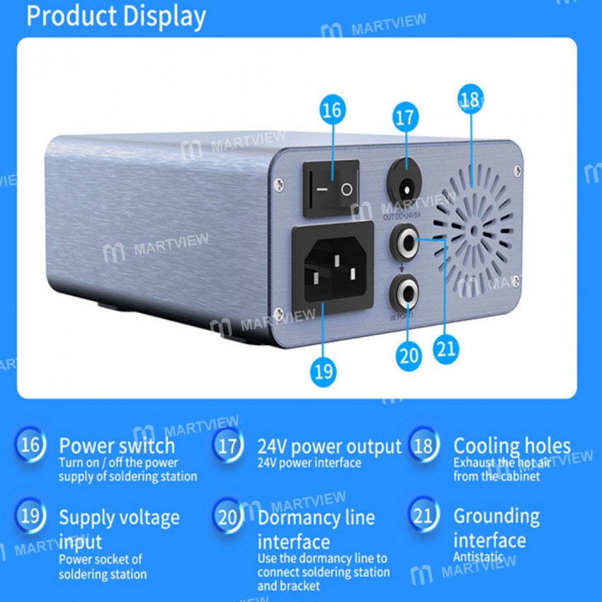 AiXun T3A Intelligent Soldering Station Support T12/T245/936 Series Handle Soldering Iron Tips Elect