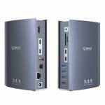 Orico TB3-S3 15-in-1 4K HDMI Thunderbolt 3 40Gbps Type-C Multi-function Docking Station