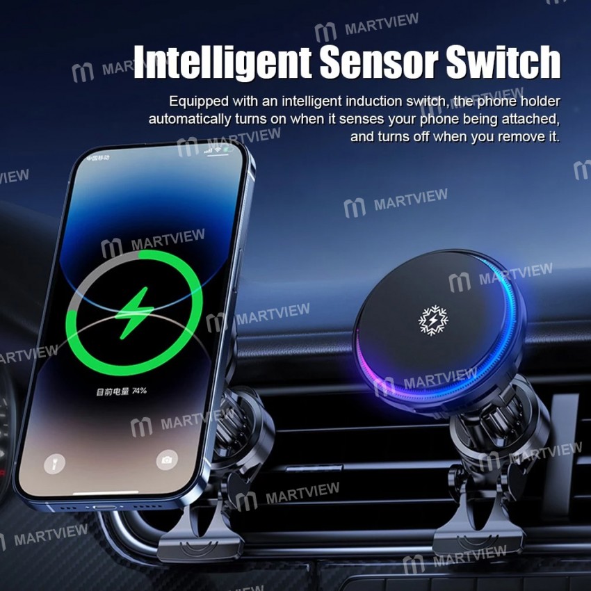 x82 15w-automotive-mobile-phone-wireless-charger-with-thermal-function-colourful-ambient-lights-3