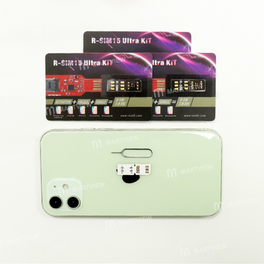 Replacement r sim 15 ultra 5g kit auto unlocking card for iPhone 12 ios 14