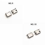 10 Models Mix 6 Pin and 16 Pin Type-C USB Female Socket for Digital Product Repair -100Pcs