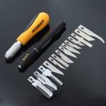 Rdeer RT-M114 14-in-1 SK5 Replaceable Blade Sculpture Knife Set