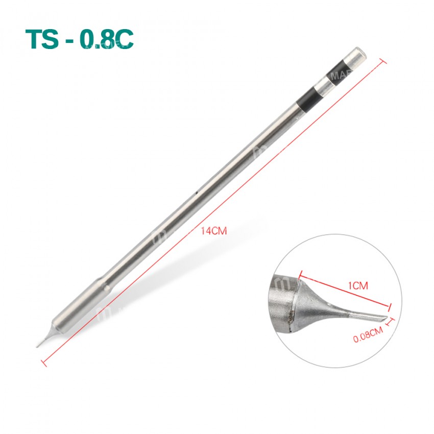 Original Electric Soldering Iron Welding Tips for Quick TS1200A Soldering Station