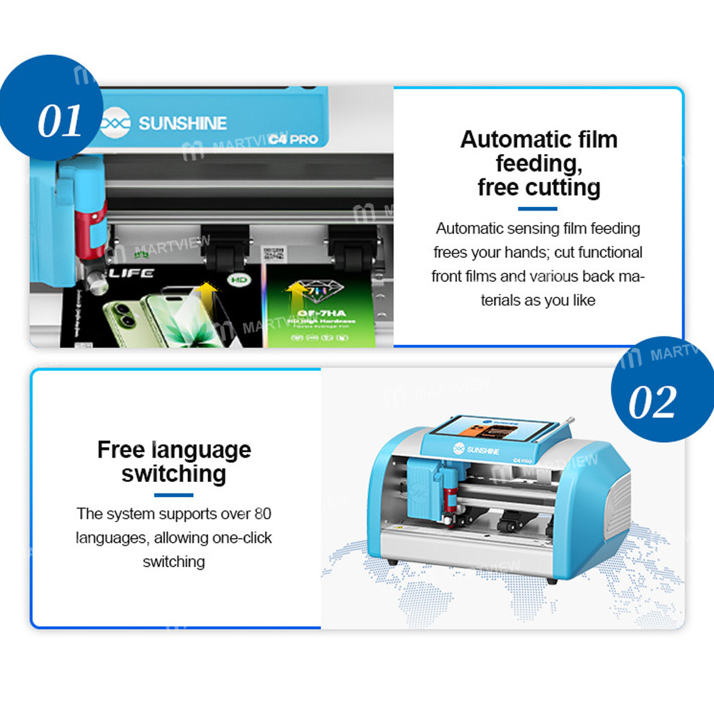 sunshine c4-pro-13-inch-intelligent-high-hardness-film-cutting-machine-for-7h-9h-ultra-hard-films-14