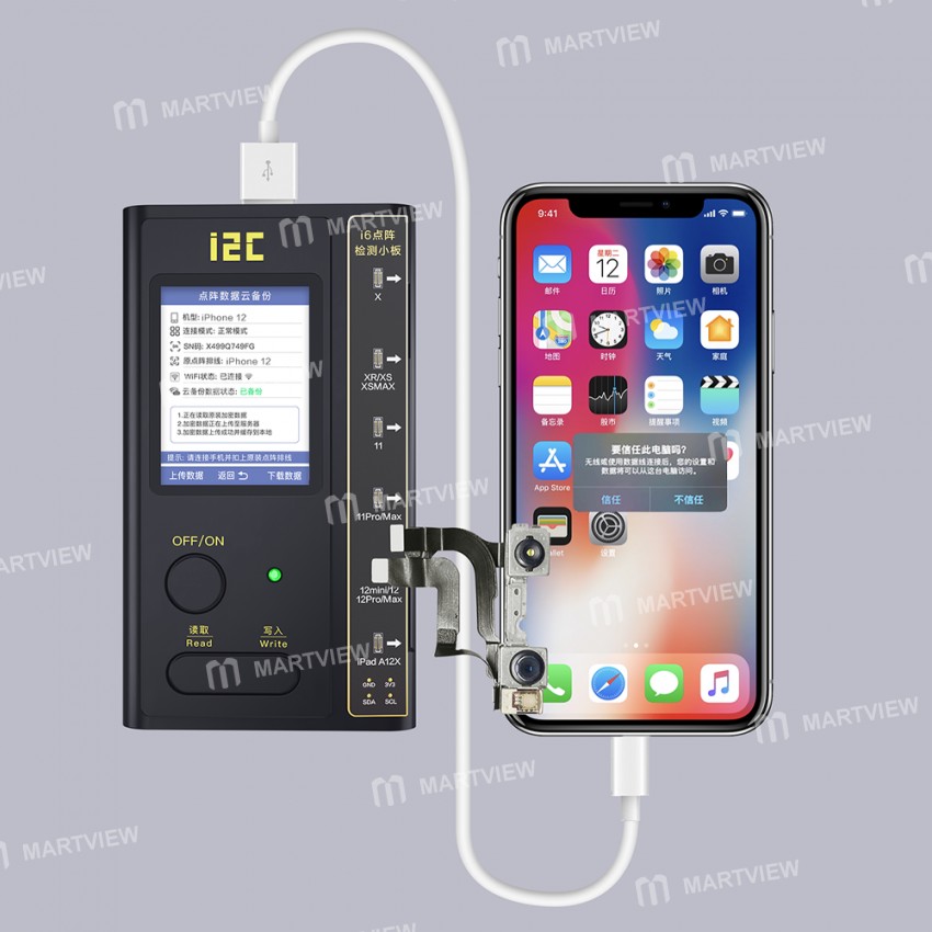 i2C i6 Intelligent Programmer for iPhone Original Screen and Original Color Function Repair