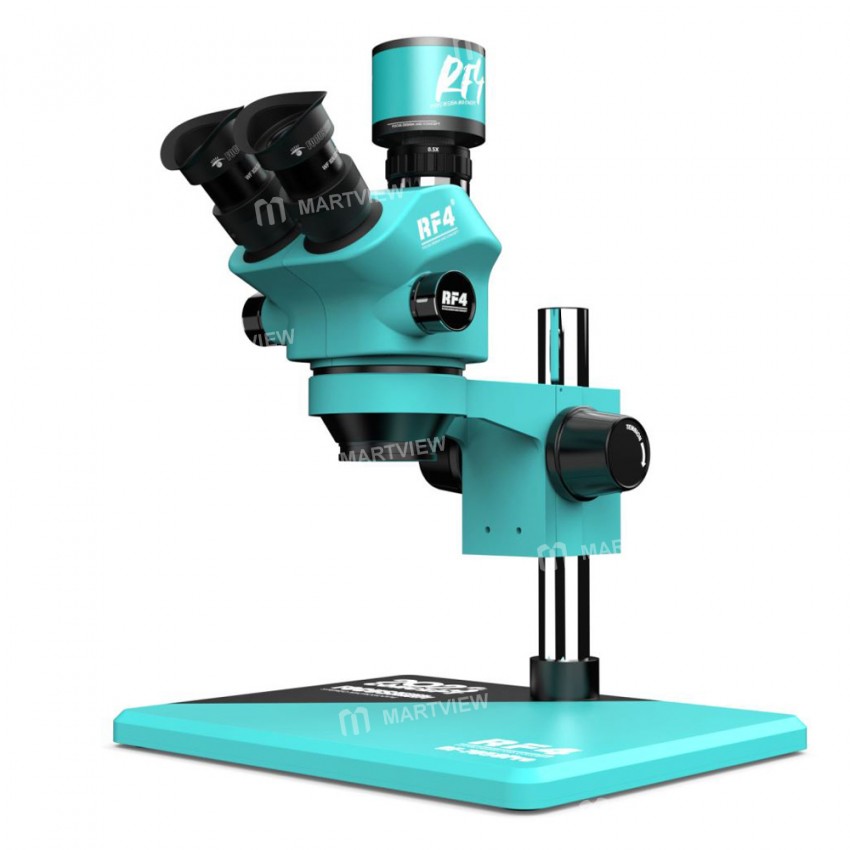 rf4 rf7050pro-2kc3-7-50x-synchronous-zoom-trinocular-stereo-microscope-1