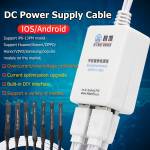 ZhiKai Power Supply Boot Control Test Cable for iPhone 6 to 13 Pro Max Samsung Huawei OPPO Xiaomi