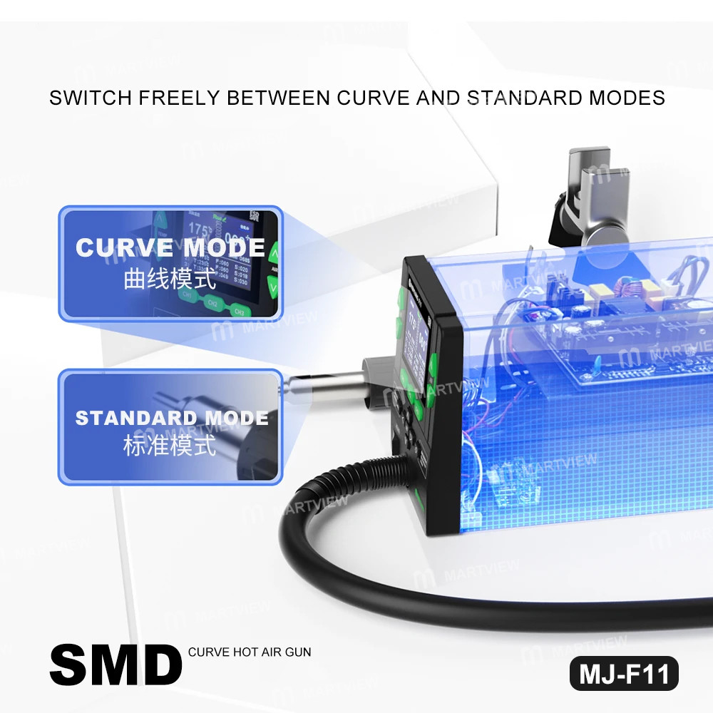mijing mj-f11-1000w-multi-mode-adjustment-intelligent-smd-hot-air-gun-desoldering-rework-station-3