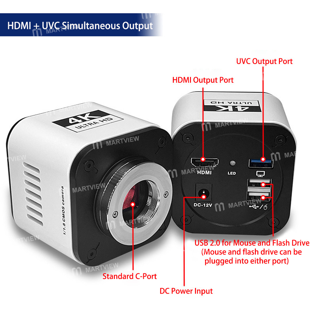 4k hu-4k-ultra-hd-hdmiuvc-microscope-industrial-camera-with-integrated-measurement-system-1