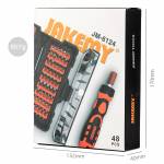 JAKEMY JM-6124 48-in-1 Multifunctional Precision Labor-saving Ratchet Handle Screwdriver Set