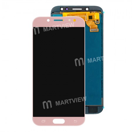 TFT LCD Display Touch Screen Digitizer Assembly Replacement for Samsung Galaxy J7 Pro 2017 J730F - Pink