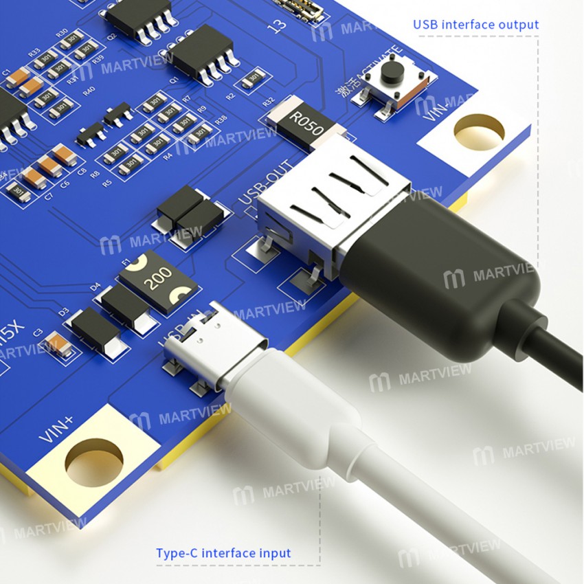 Mechainc UA19 Battery Charge Activation Board for iPhone 5 to 13Pro Max Android Hongmeng Phone