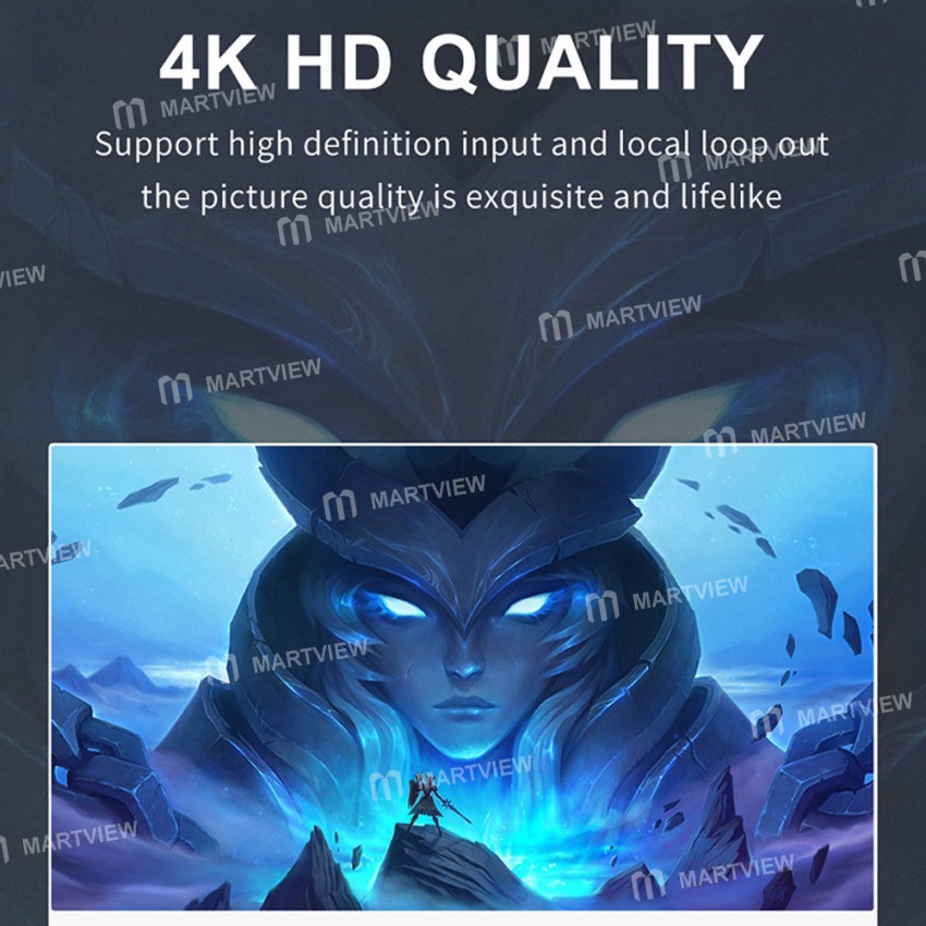 4K HDMI USB HD Video 3.0 Video Capture Card Compatible 1080P 60fps for OBS Capturing/Gaming Live