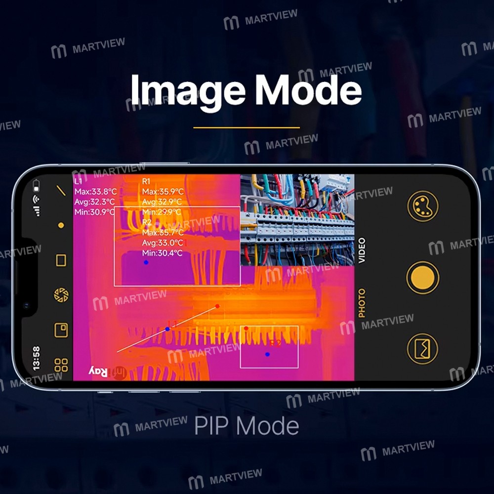 infiray t2s-plus-8mm-macro-thermal-imaging-camera-for-android-apple-phone-6