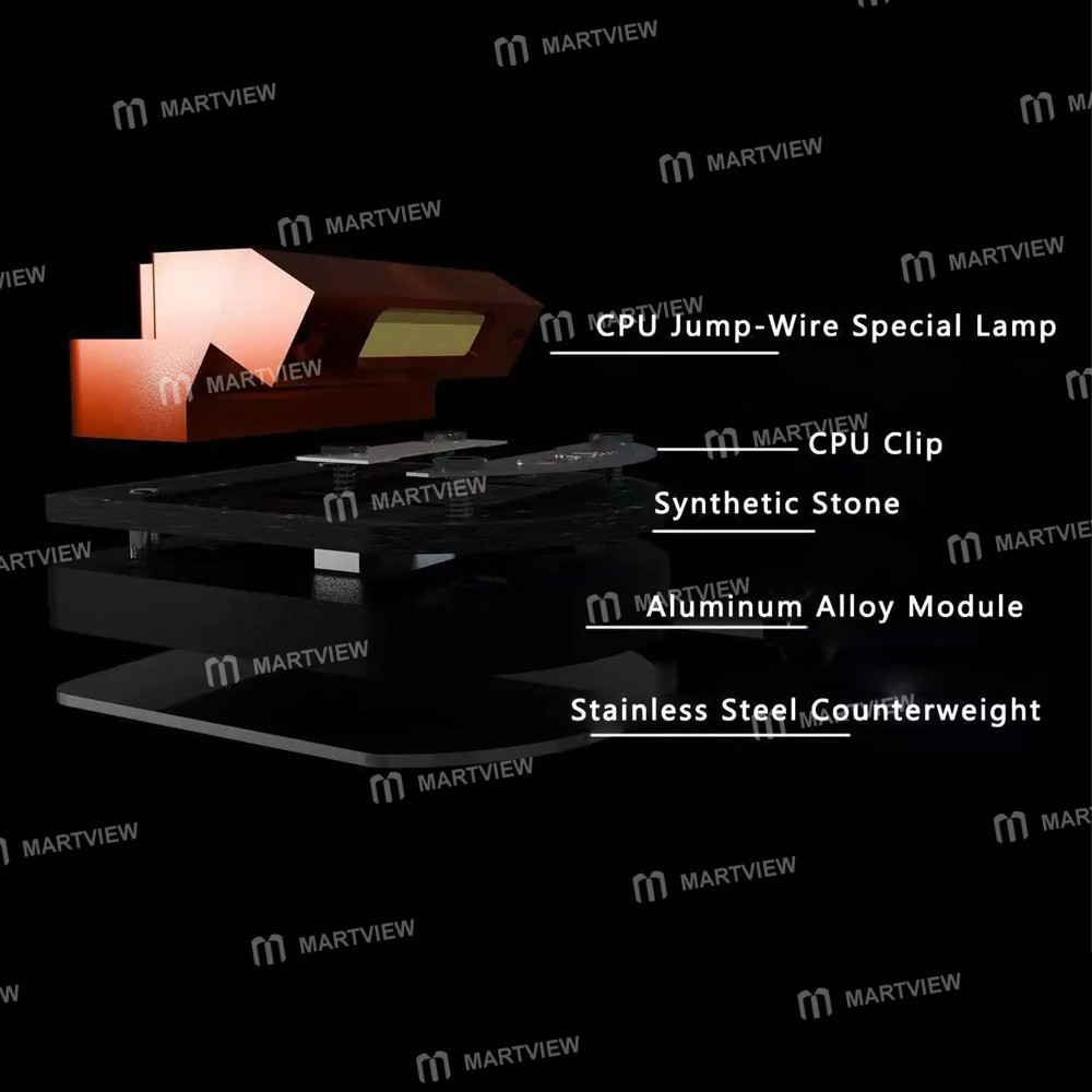 yicheng quick-release-design-specialized-fixture-with-led-light-source-for-cpu-jump-wire-4