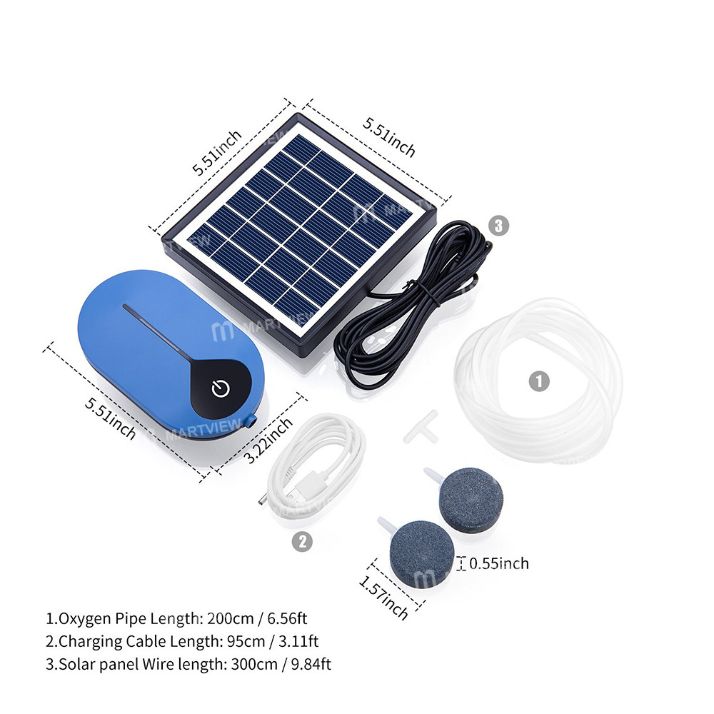 15w solar-oxygen-pump-3600mah-fish-tank-oxygenator-14