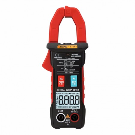 Aneng ST205 Full-Automatic High-precision AC / DC Clamp Multimeter without DC Current Measurement