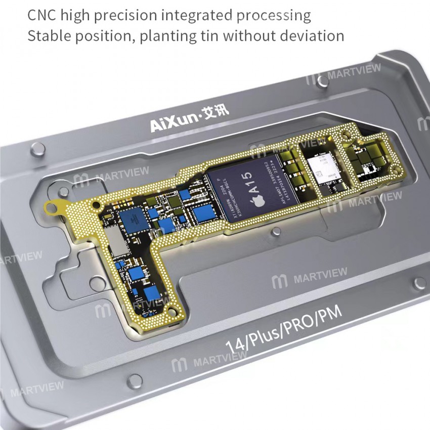 aixun z14-4-in-1-motherboard-middle-frame-planting-tin-stand-7