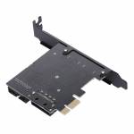 STW-3002 NEC Chip PCI-E to USB 3.0 2-Port PCI Expansion Card with 19-Pin Connector for Win XP/7/8