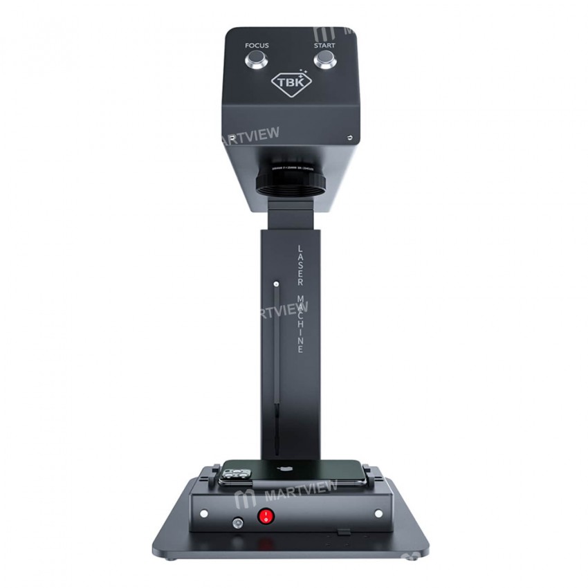 TBK 958M Auto Focus Laser Printing Engraving Marking Machine for Back Glass Remover Separating