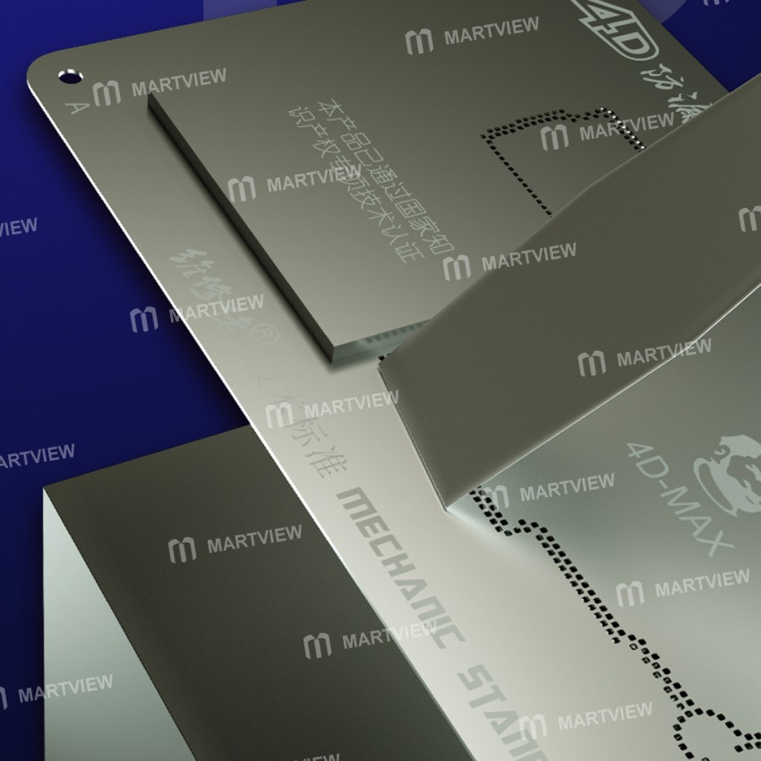 Mechanic 3D 4D Motherboard Middle Layer Planting Tin BGA Reballing Stencil Kit for iPhone 11 / 11 Pr